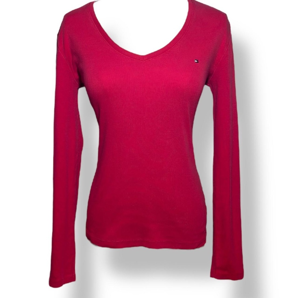 Tommy Hilifiger Red Long Sleeve